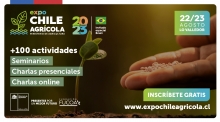 Ministro Valenzuela llama a inscribirse y conocer el programa de actividades de Expo Chile Agrícola 2023